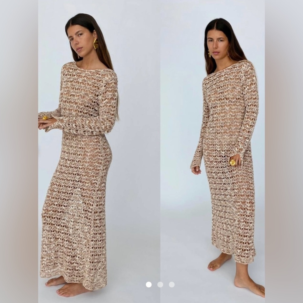 Zara crochet cover up